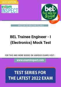 BEL Trainee Engineer - I (Electronics) Mock Test