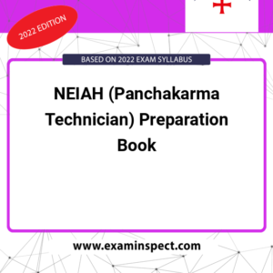 NEIAH (Panchakarma Technician) Preparation Book